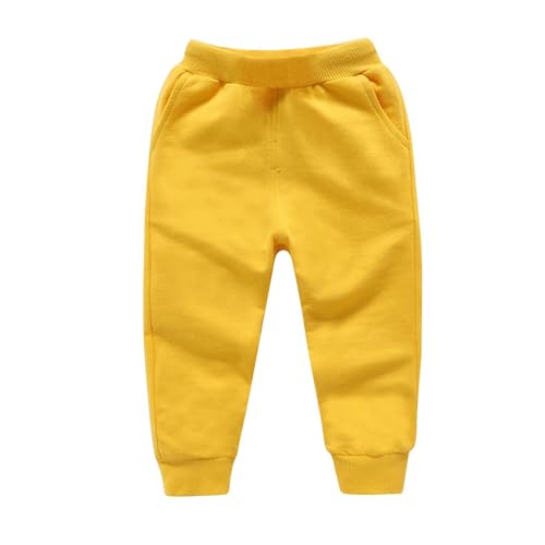 Boys Uniform Pants Casual Athletic High Elastic Waisted Pant Cinch Bottom Jogger Sweatpants Kids School Clothes
