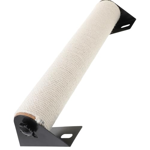 Rascador de pared para gatos 2 en 1 con cuerda de sisal miniatura 1