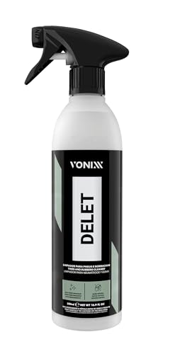 Limpiador de neumáticos y caucho DELET 500ml líquido para limpieza de ruedas de coche