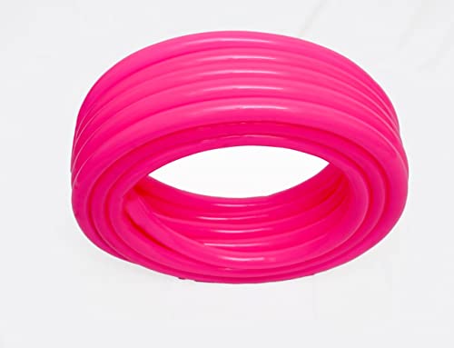 Image of PVC Water Pipe| Lightweight, Durable & Flexible Watering Garden, Cleaning, Outdoor-Indoor Use (30 MTR (0.75 INCH), PINK)