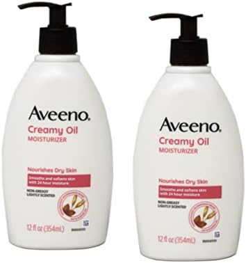Aveeno Creamy Moisturizing Oil - 12 oz - 2 pk