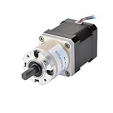 STEPPERONLINE Nema 17 バイポーラステッピングモーター (L=48mm) 19:1 遊星ギアボックス付き - 4リード、1.68A、CNCルーター、ロボット、3Dプリンターに対応