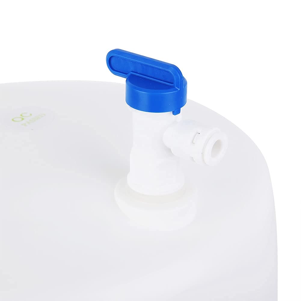 Ejoyous Tanque de Almacenamiento de Agua a Presión, Tanque de Almacenamiento de Agua de 3,2 Galones Tanque de Agua a Presión con Válvula de Bola de Filtración de Agua Tanque de