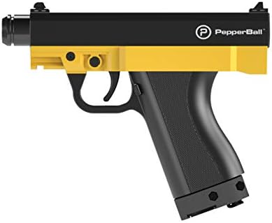 PepperBall TCP Personal Defense Launcher, Non-Lethal Semi-Automatic Tactical Combat Pistol, Police Grade Pepper Ball Gun for Self Defense
