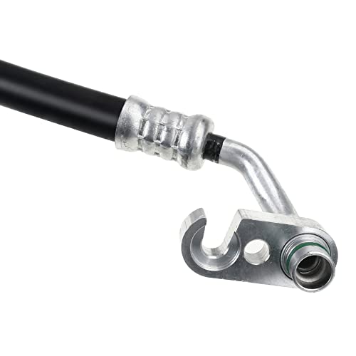 A-Premium A/C Discharge Line Hose Assembly Compatible With Nissan Frontier Xterra 2003-2004 V6 3.3L, Compressor To Condenser #TOP4