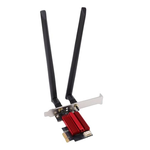 PCIe WiFi 7 Card with 8dBi Antennas Dual Band Network Adapter for 10 11 Fast Data Transfer WiFi 7 Card for Desktop PC miniatura 3