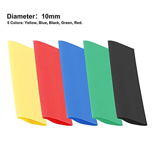 Heat Shrink Tubing 328Pcs Wire Wrap Cable Sleeve Assortment Ratio 2:1 Electric Insulation Tube - Multicolor #TOP5