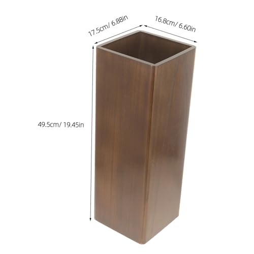 Paragüero de madera refinada PRETYZOOM, el complemento de diseño ideal para tu recibidor 3
