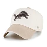 47 Men's Natural/Tan Detroit Lions Neutral Terrain Clean Up Adjustable Hat