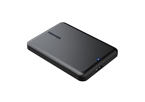 Image of Toshiba Canvio Partner 2TB USB-C Portable External Hard Drive, Black