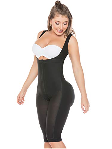 Salome 0518 Fajas Colombianas Post Surgery Compression Garments Black 3Xl #TOP16