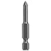 Bosch 27360 PH1, 2-Inch Length, Extra Hard Titanium Dipped Number 1 Phillips Head Power Insert Bit