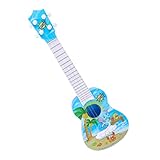 MILISTEN Kindergitarre Lustige Cartoon Ukulele Spielbares Musikinstrument für Pädagogisches zur...