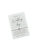 Wedding gift | Gift for the big day | Wish Bracelet | Wedding present | Card