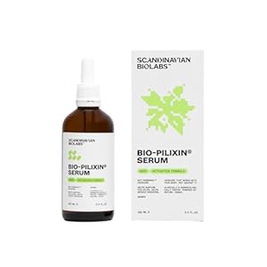 Scandinavian Biolabs haargroeiserum voor vrouwen | All-natuurlijke haargroei behandeling | Vermindert haaruitval, verbetert de haargroei, verbetert de algemene haar integriteit