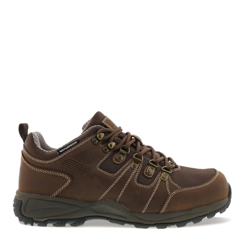 Drew Shoe Canyon - Men's Therapeutic Diabetic Extra Depth Shoe: Dark/Brown 8.5 XX-Wide (6E) Lace2