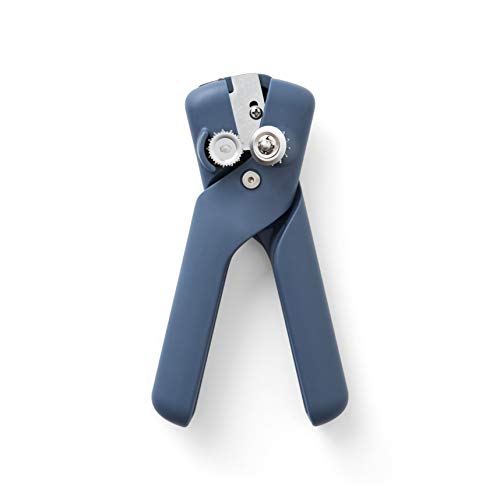 Chef'n 102-810-335 FreshForce Compact Can Opener, Stainless Steel, Blue