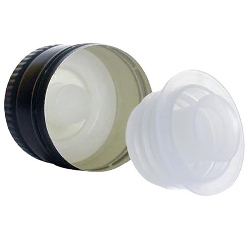 EffeDecor - Tappi a Vite Prefilettati Verde con Salvagoccia Anti Rabbocco per Bottiglie Olio Ø31,5 mm (Set da 20 Pezzi)