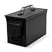 Redneck Convent Black Waterproof Ammo Box Military Storage Box - MTM 50 Round Flip Top Ammo Box Ammo Can Organizer Reloading Supplies