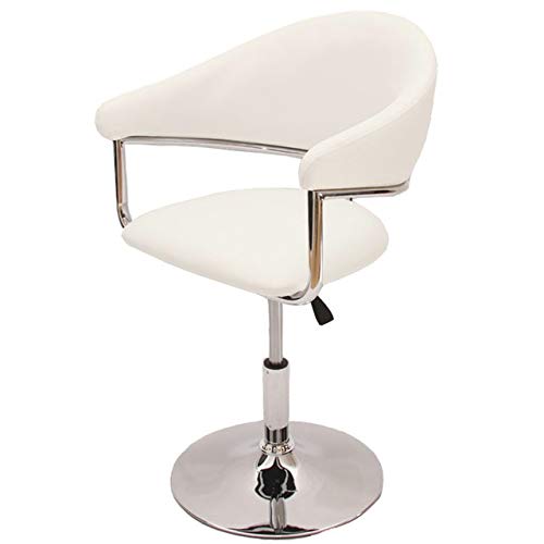 Preisvergleich Produktbild DEMA Esszimmerstuhl, Drehstuhl Stuhl, Kunstleder ~ Creme