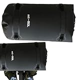 Bolsa trasera para bicicleta, organizador impermeable de 40 L, bolsa trasera para bicicleta, para motocicleta, bicicleta, ciclismo, viajes, casco al aire libre, equipaje, herramientas