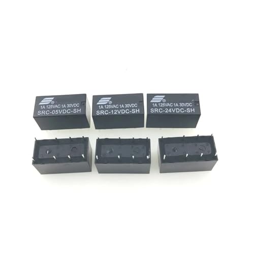 Relais SRC-12VDC-SH 12V 1A composant électronique 8 broches en pack