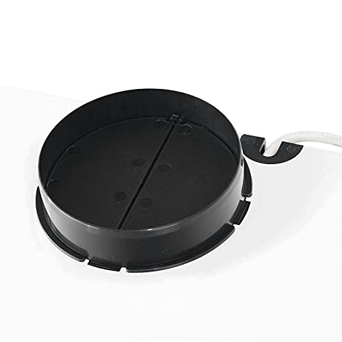 4big.fun CH591IS6 Dunstabzugshaube Abzugshaube Dunst Unterbauhaube - Abluft/Umluft - 60 cm breit - Farbe: Silber - Edelstahlgehäuse - LED-Beleuchtung [Energieklasse C]