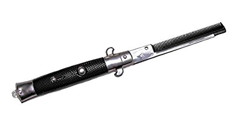 50's Black Switchblade Black Comb 50's Black Switchblade Black Comb