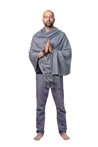 Om Shanti Crafts Meditation Shawl Prayer Shawl for Daily Meditation,