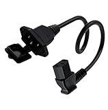 Anti-déplacement: IEC 320 C14 male sont dotés de trous de fixation des deux côtés, ce qui permet une fixation sûre au châssis ou au panneau afin d'éviter tout glissement ou desserrage. Évite les dommages causés à l'équipement par un mauvais contact