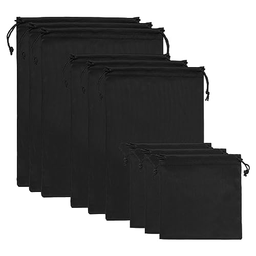 PATIKIL Ski Goggle Bag, 9 Pack Microfiber Pouch Protective Storage Case Sleeve, (5.9