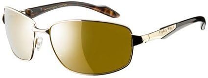 Eagle Eyes Endeavor Polarized Sunglasses (Gold, Tortoise Temples)