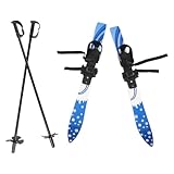 Modern Toddler Skis & Poles for 2-8 Year Olds, Beginner Snow...