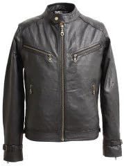 Degner leather jacket SHEEP: sheep leather black 2XL 8SJ-1