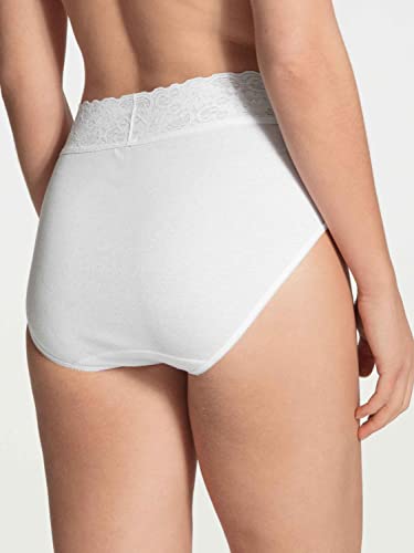 Calida Women's Lycra Lace Brief Panties 23907, White, Xs #TOP4