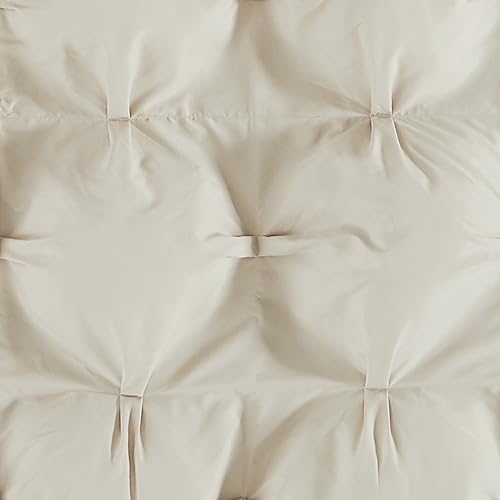 TRULY SOFT Cloud Puffer Beige Microfiber 3-Piece King Comforter Set, Solid Themed, for Men and Women, Oeko-TEX Certified Confidence by TRULY SOFT - Image 2