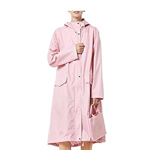 Regenjas Regencape Waterdichte Regenjas Dames, Lange Regenjas Voor Dames Windjack Regenjas Outdoor Loopgraaf Regenponcho Herbruikbaar(XXL)