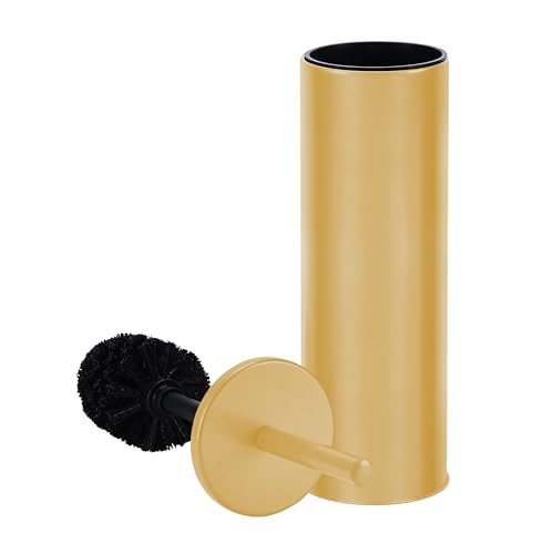 Deep & Sturdy Toilet Bowl Brush with Holder - Durable Scrubbing - Toilet Cleaners - Household...