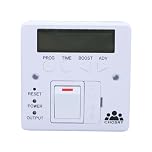 CHOSRY Programmable Fused Spur Timer Switch for electric towel rails, heating, and lighting (7 day, 24 hours) (if showing as unavailable, please visit our store at chosry dot com)
