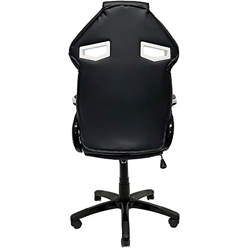 Cadeira Gamer MX1 Giratória Preto e Branco - Mymax, Mymax, 25.009042, Branco e preto