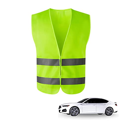 Kit Sicurezza Auto 3 Pezzi - Giubbini Catarifrangenti E Triangolo Con Cartello Parcheggio - Foto 10