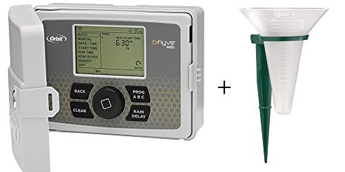 Orbit 57946 B-hyve Indoor/Outdoor 6 Station WiFi Sprinkler System & Orbit 26250 12pk