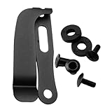 Metall-Gürtelclip | Multifunktionaler Messerscheidenclip | Robuster, kompakter Taschenhaken für Outdoor-Werkzeuge, Survival-Ausrüstung, Messer, Angel-, Camping- und taktisches Feldzubeh