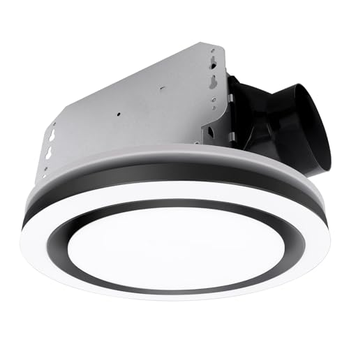 Image of Akicon Bathroom Exhaust Fan with Light Vent Fan 90 CFM 1.5 Sones