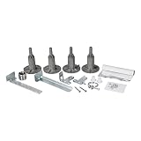 easyPART Kompatibel/Ersatz für Beko 1784430015 Montagematerial mit Füßen für integrierte Geschirrspüler