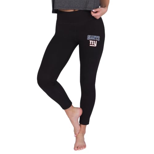 Concepts Sport Women's Black New York Giants Sentry Knit Leggings
