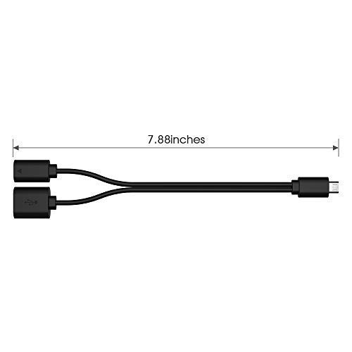 Rii F1 Micro USB Host OTG Adapter Cable for Firestick and Fire TV 4K