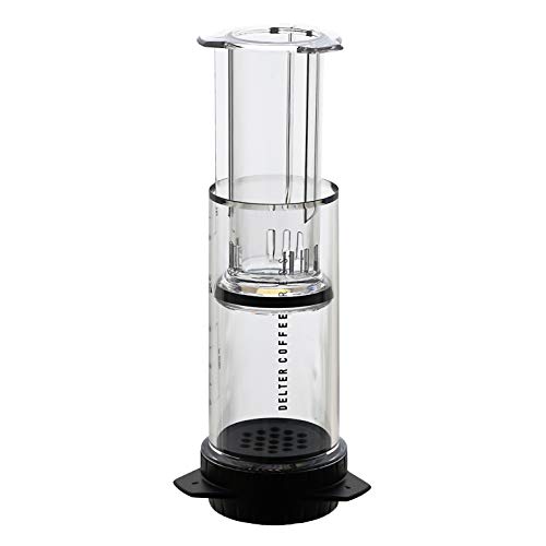 Delter Press Delter Coffee Press, 400ml, Transparent Grey, regular