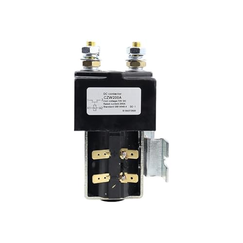 Contacteur CC CZW200A relais d'alimentation 36V à haute conductivité thermique