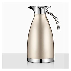 Thermische Karaf Thermosketel Roestvrijstalen vacuümisolatiepot Huishoudelijke groot-capaciteit Koudwater Thermos 2L…